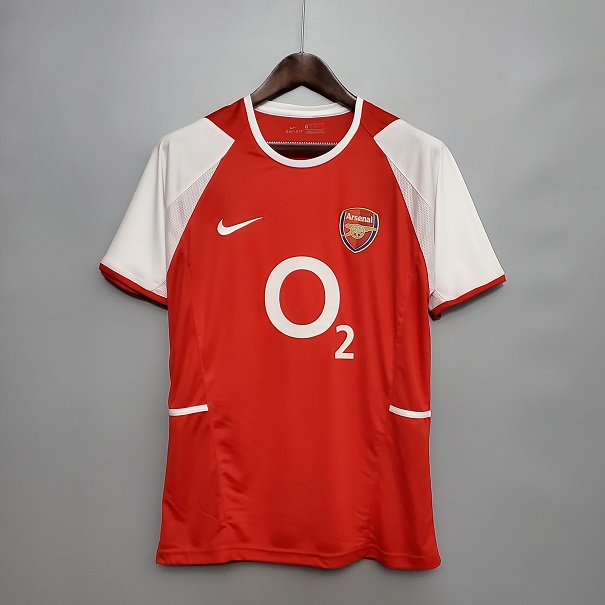 arsenal 02 jersey