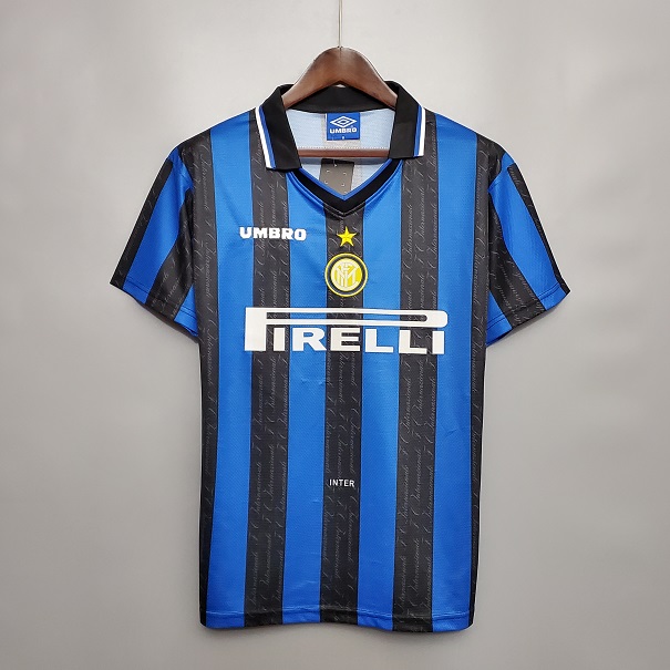 a Quality Inter Milan 97 98 Home Soccer Jersey Wholesale Soccer Jerseys Football Shirts Nba Jerseys Shoes Soccer Jacket Tracksuits