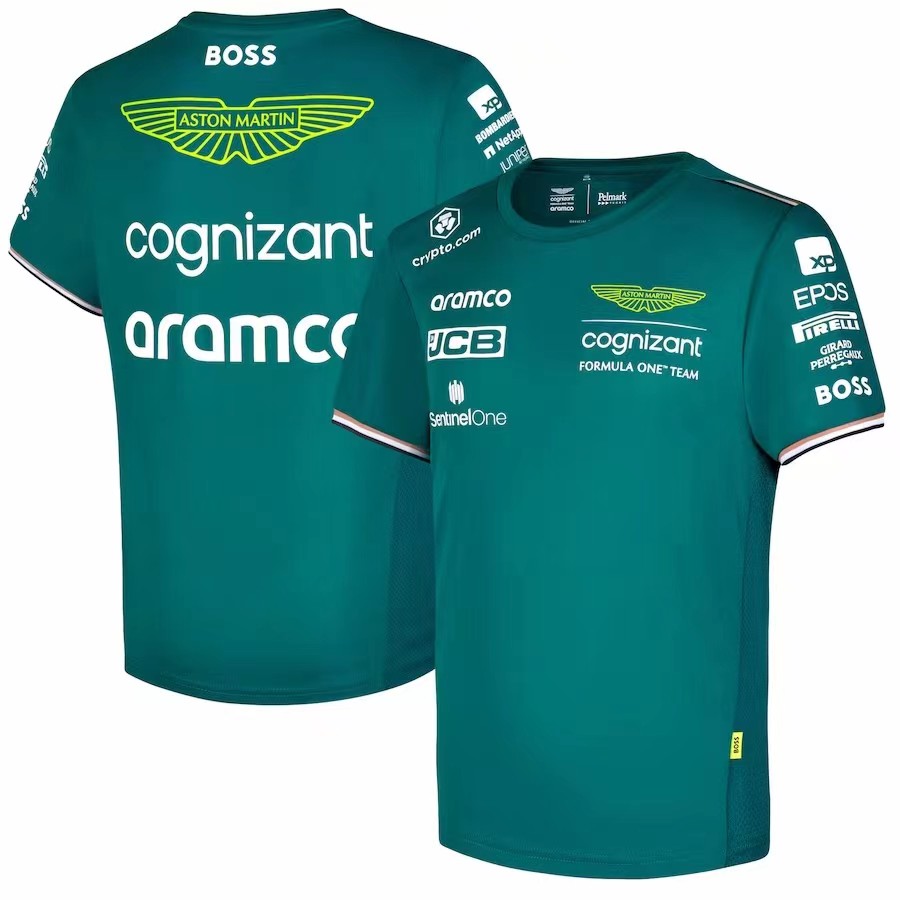 Kids-Aston Martin Aramco Cognizant F1 Racing Team T-Shirt 2023