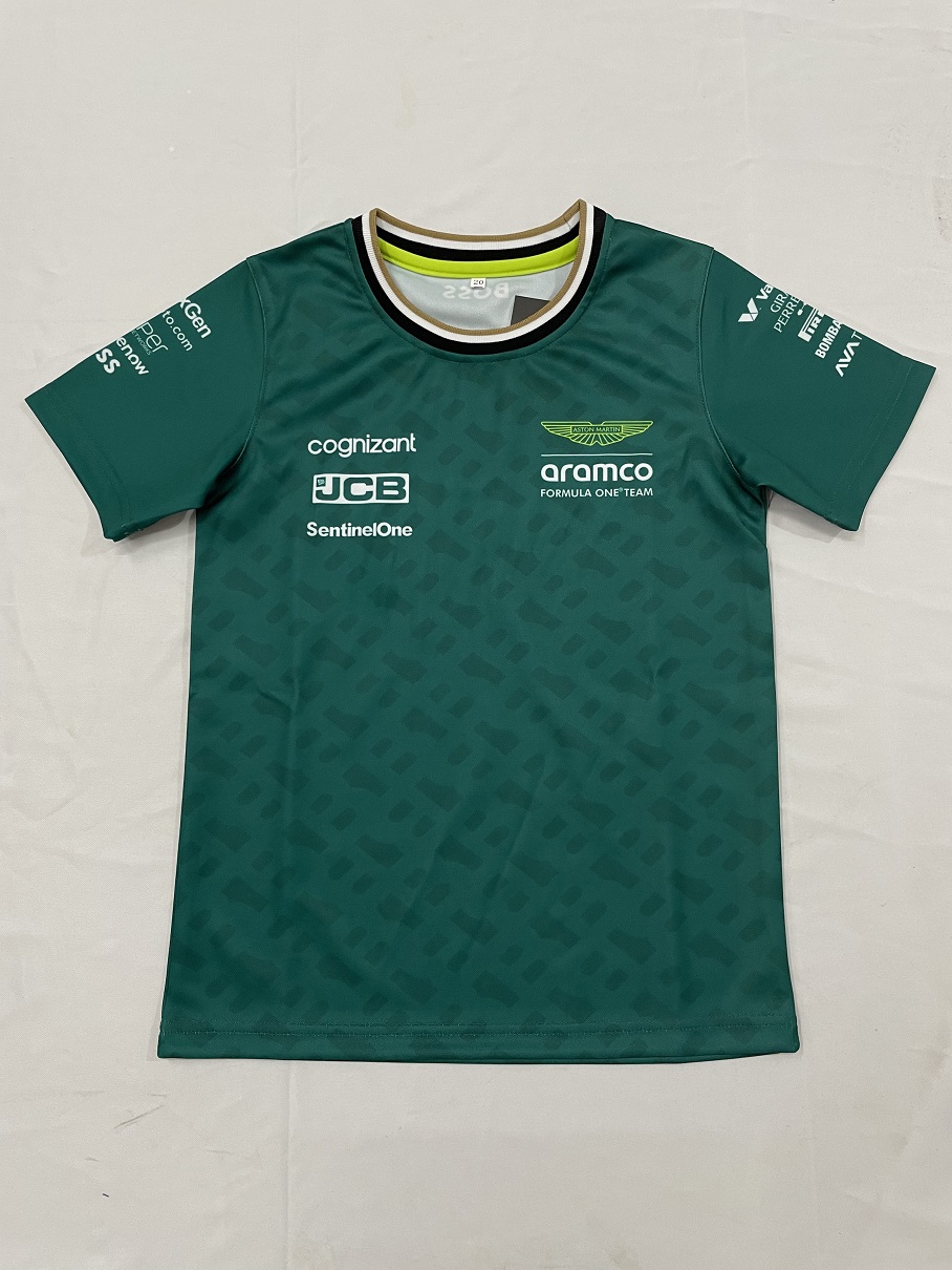 Kids-Aston Martin Aramco F1 T-Shirt 2024