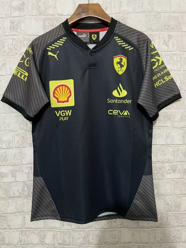 Ferrari F1 Racing Team Black Jersey 2024