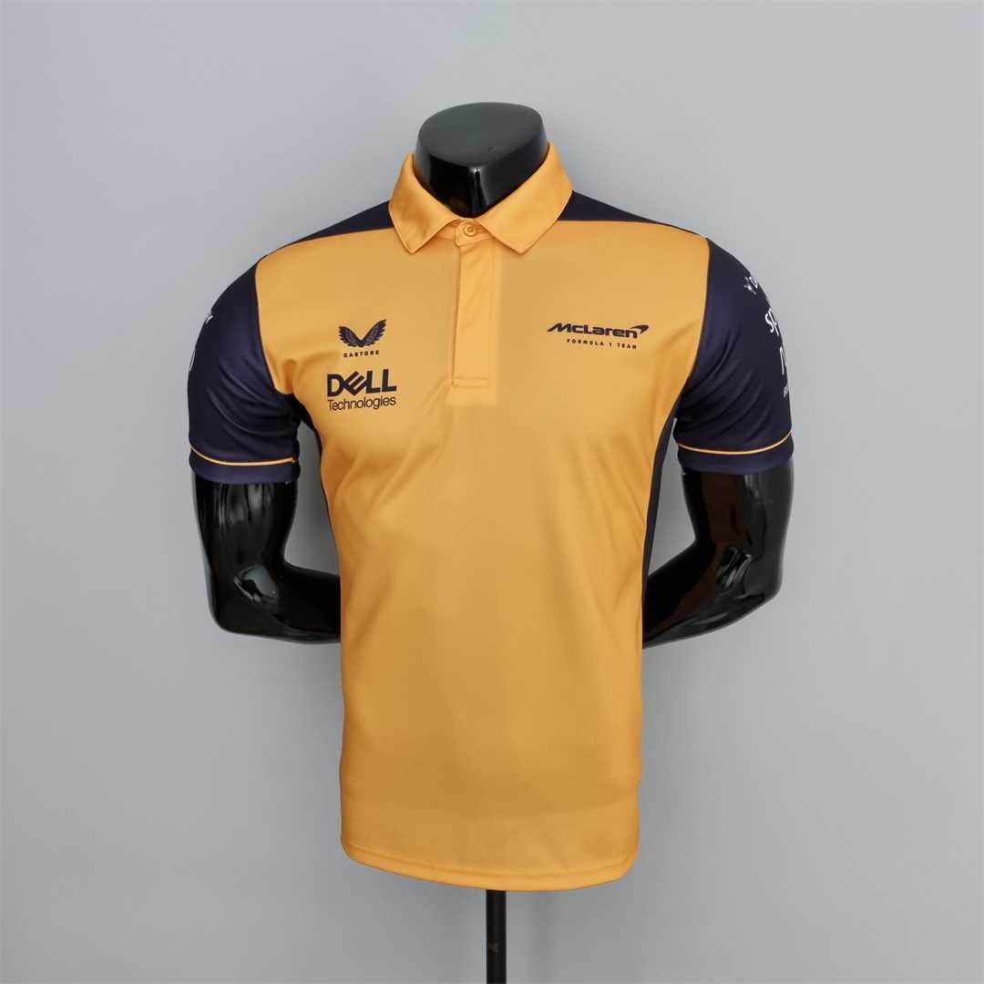 McLaren F1 Racing Team Polo Yellow 2022
