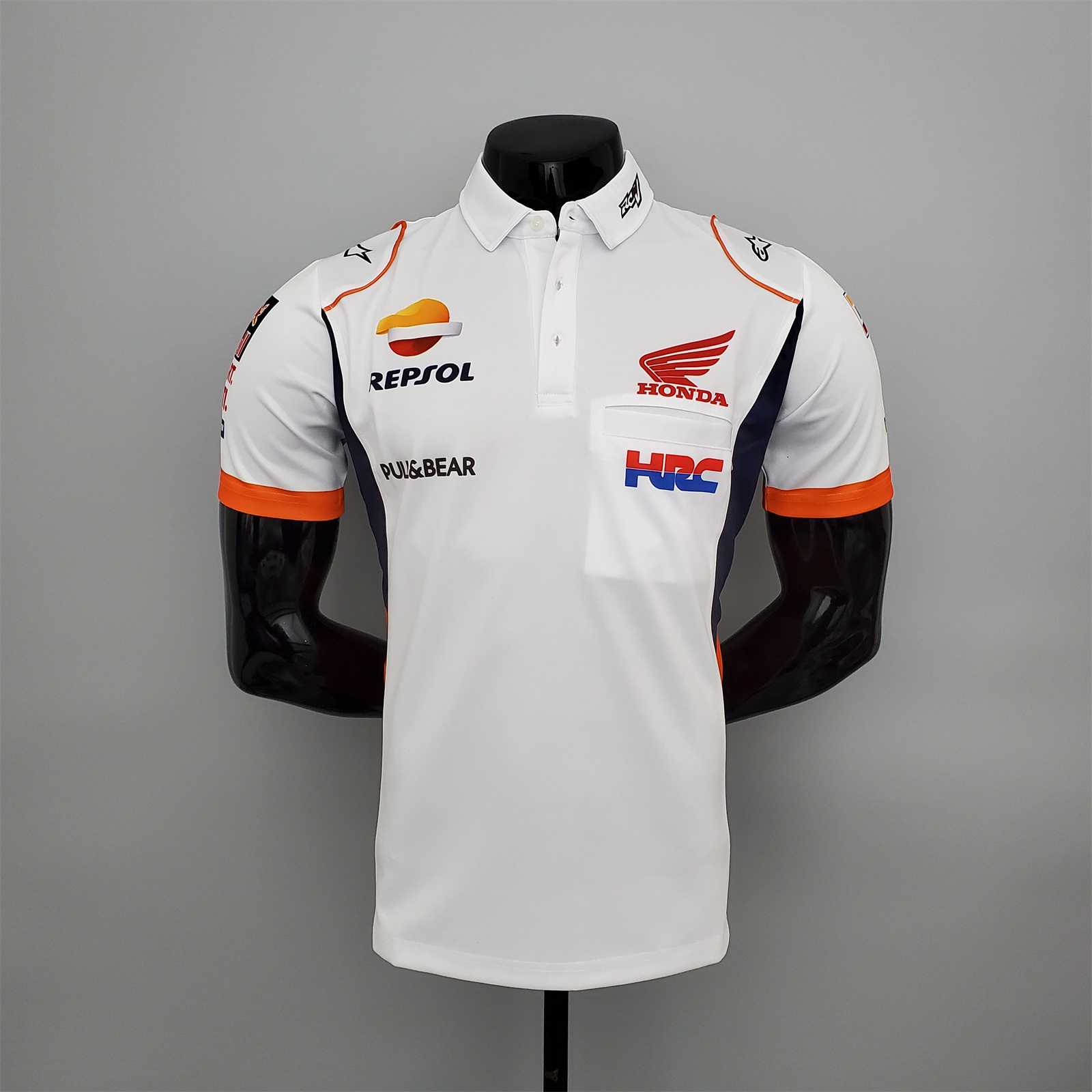 Repsol Honda White Polo Shirt 2021