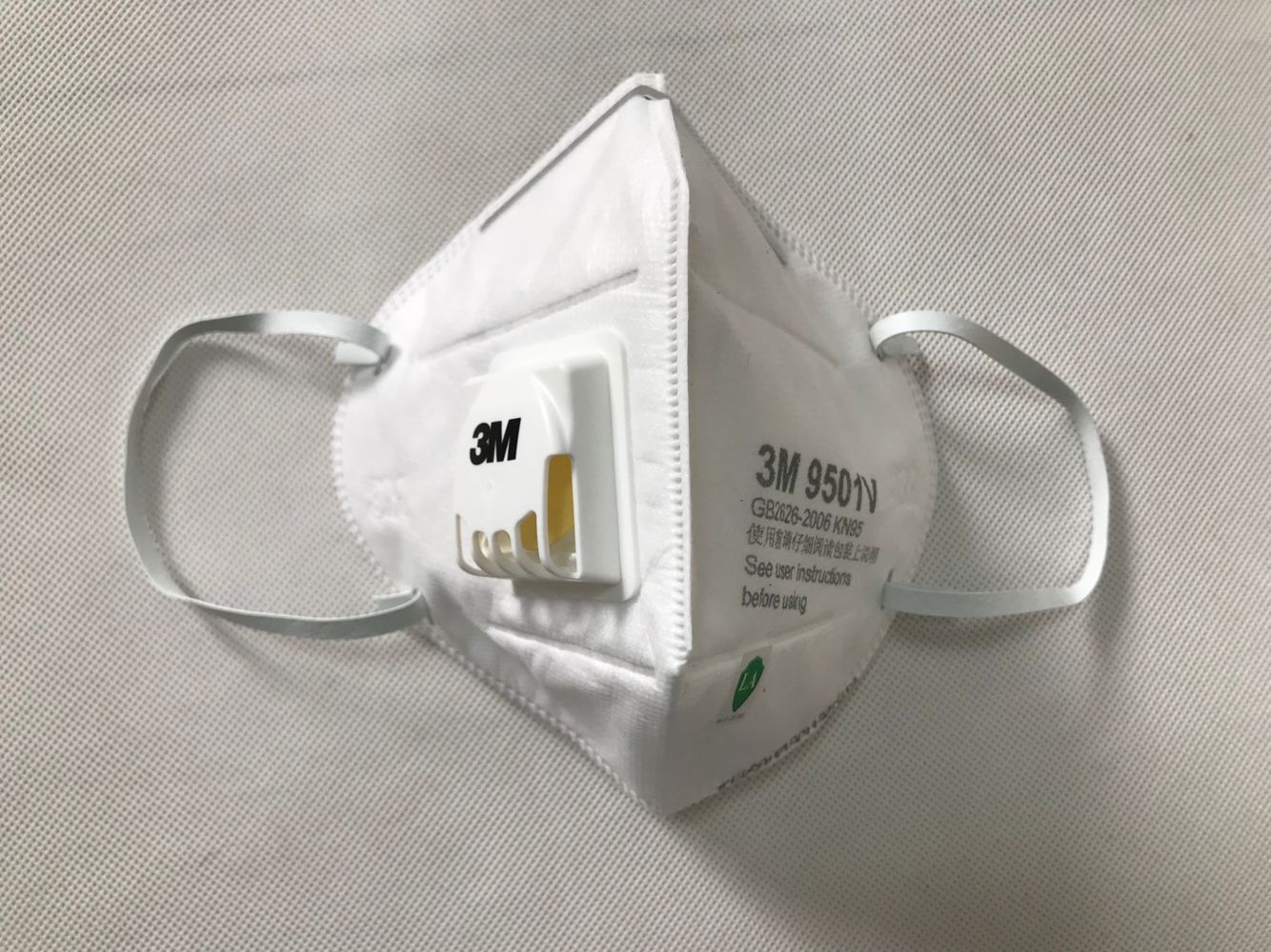 10PCS 3M 9501V Surgical KN95 Face Mask With Breathing Valve